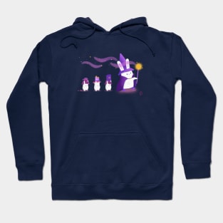 Bunny Witch and mushroom helpers Hoodie